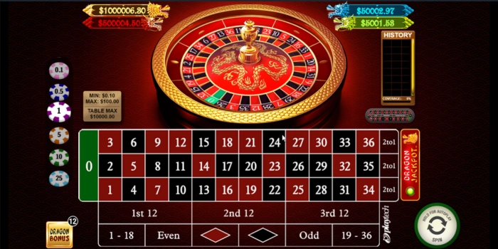 Dragon Jackpot Roulette – Roulette dengan Peluang Tak Terbatas